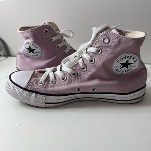 Converse Women's Light Pink High-Top Sneakers